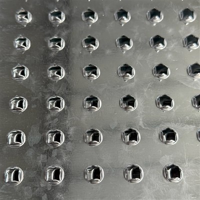 Gholað fibursement samsett stálpláta